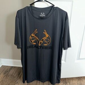 REALTREE by Buckhorn River Antler Logo Polyster T-Shirt